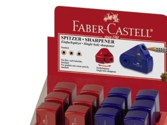 Faber-Castell MINI - Vässare - tillgänglig i olika fäger