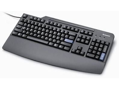 Lenovo FRU32P5116, Full størrelse (100 og), Koblet med ledninger (ikke trådløs), PS/2, Sort
