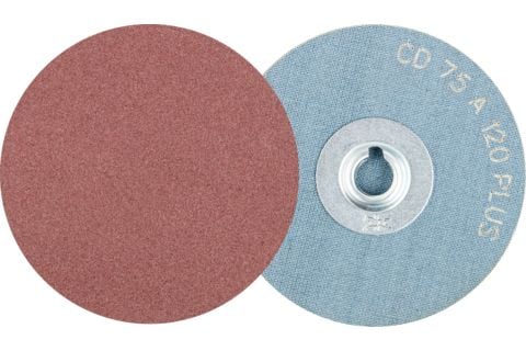PFERD CD 75 A 120 PLUS 42755712 Slipblad Kornstorlek 120 (Ø) 75 mm 50 st