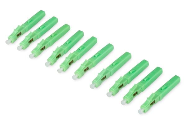 Digitus DN-FC-9101-APC, LC/APC, Handstick, harmaa, yksi kunto, 10 kpl, 100 mm