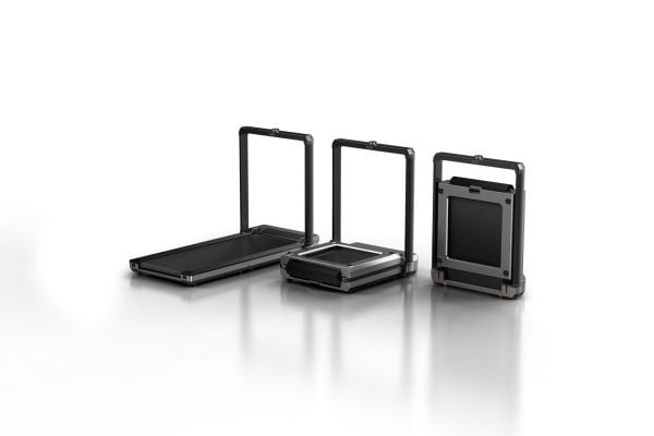 Kingsmith Walkingpad X23, 136 kg, 1 km/t, 16 km/t, Kalorier, Distanse, Hastighet, Step counter, Tid, Grå, Sølv, 220 V