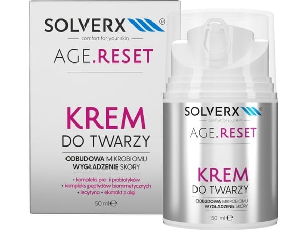 SOLVERX Age.Reset Face Cream - Rebuilding the Microbiome &amp; Rejuvenating the Skin 50ml