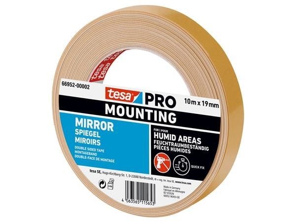 Tesa PRO Monteringstejp Mirror 66952 10 m x 19 mm