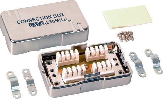 EFB Elektronik 37596.2, Cat6, Silver, 1 styck