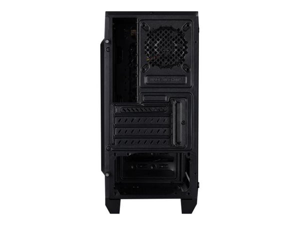 AeroCool Cylon Mini - Tower - micro ATX - genomskinlig sidopanel (akryl) - ingen strömförsörjning (ATX / PS/2) - svart - USB/ljud
