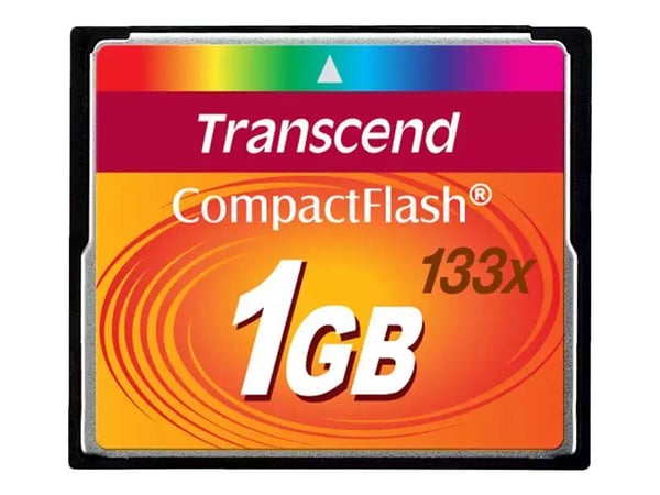 Transcend - Flashminnekort - 1 GB - 133x - CompactFlash