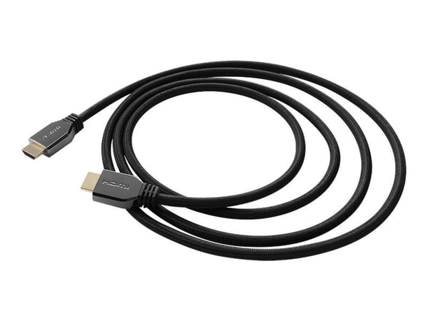 DELTACO - Ultra High Speed - HDMI-kabel - HDMI hann til HDMI hann - 2 m - svart - 4K 120 Hz støtte, 8K 60Hz støtte