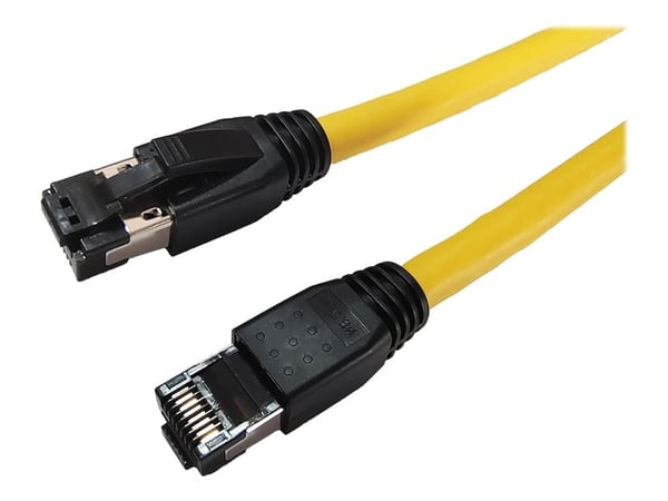 Microconnect MC-SFTP8015Y, 1,5 m, Cat8.1, S/FTP (S-STP), RJ-45, RJ-45, Keltainen