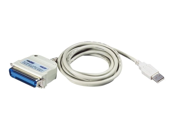 ATEN UC1284B-AT, Valkoinen, USB Type A, C-36, 1,8 m, Uros/uros, 106 g