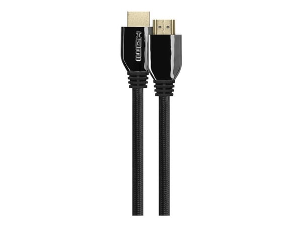 DELTACO - Ultra High Speed - HDMI-kabel - HDMI hann til HDMI hann - 2 m - svart - 4K 120 Hz støtte, 8K 60Hz støtte