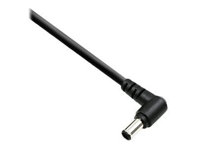 Qoltec Monolith - Strømadapter - 19.5 V, 4.7 A, 6.0 * 4.4 + pin, power cable - AC 220 - 240 V - 90 watt - svart