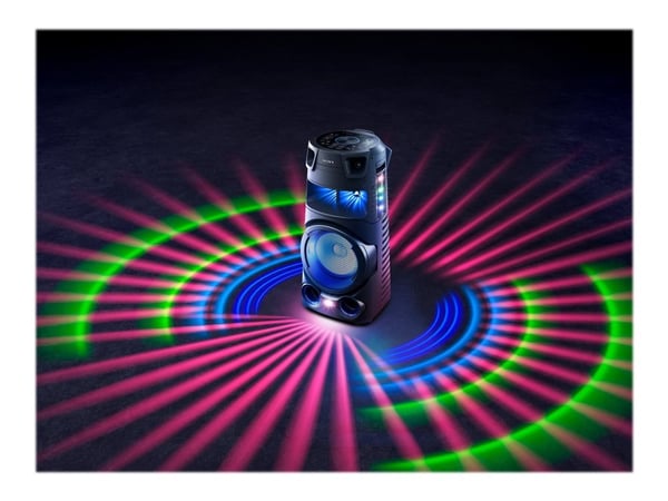 Sony MHC-V73D - Selskapshøyttaler - trådløs - NFC, Bluetooth - Appstyrt