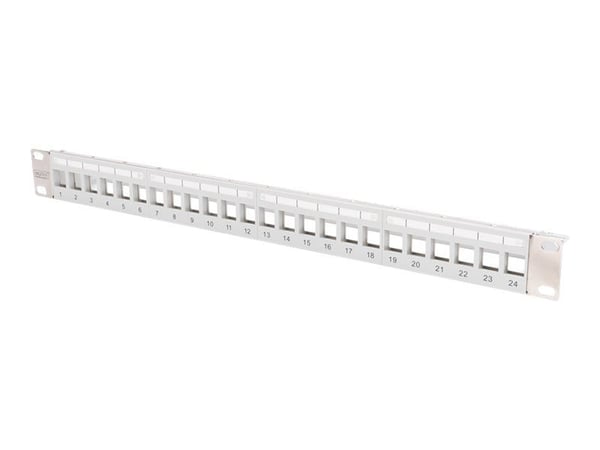 Digitus DN-91410-LF, Cat5e, Cat6, Cat6a, Grå, SPCC, Rackmontering, 1U, -20 - 70 °C