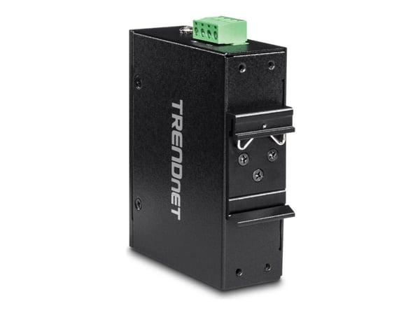 TRENDnet TI-UF11SFP - Fibermediekonverterare - 1GbE - 10Base-T, 100Base-TX, 1000Base-T - RJ-45 / SFP (mini-GBIC) - upp till 40 km - TAA-kompatibel