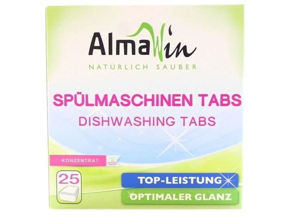 Oppvasktabletter økologiske AlmaWin, 25 stk
