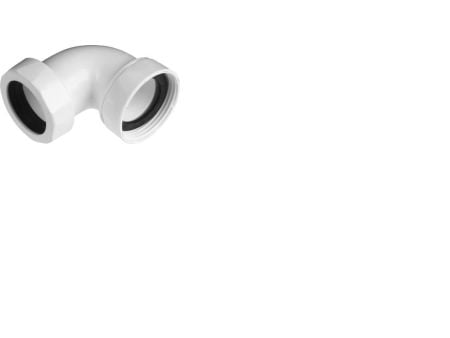 FIX-PRO Hvid afløbsvinkel 1 1/4" x 32 mm FIX-PRO Hvid afløbsvinkel 1 1/4" x 32 mm