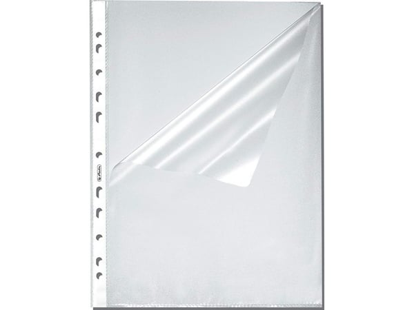 Herlitz 10840098, Läpinäkyvä, Polypropeeni (PP), 100 kpl