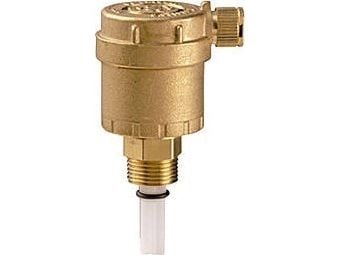 Giacomini automatisk luftventil med 1/2" fotventil (R88IY003)