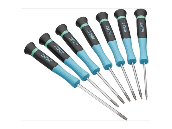 Hazet 811EL-T/7 skruvmejsel-set elektriker 7 delar invändig TORX