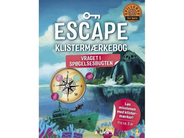 Escape klistremerkebok: Forliset i Spøkelsesbukta | Philipp Kiefer