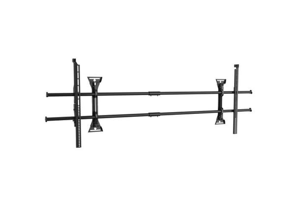 Chief Ultrawide Micro-Adjustable Wall Mount - For Displays 80-120"- Black - Monteringssett (brakett) - ekstra stor - for flatpanel - svart - skjerm...