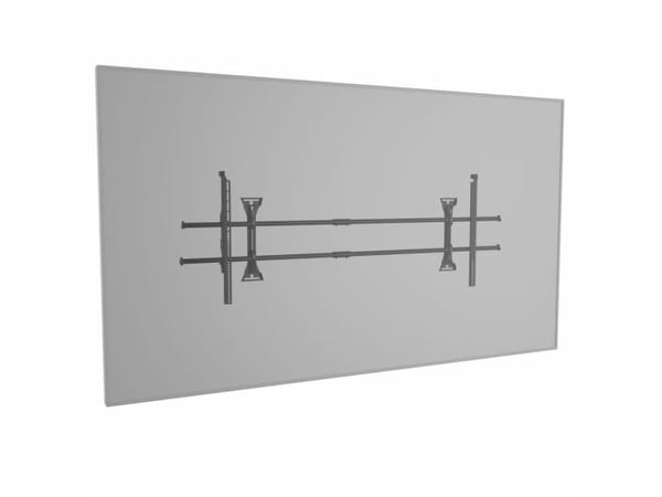 Chief Ultrawide Micro-Adjustable Wall Mount - For Displays 80-120"- Black - Monteringssett (brakett) - ekstra stor - for flatpanel - svart - skjerm...