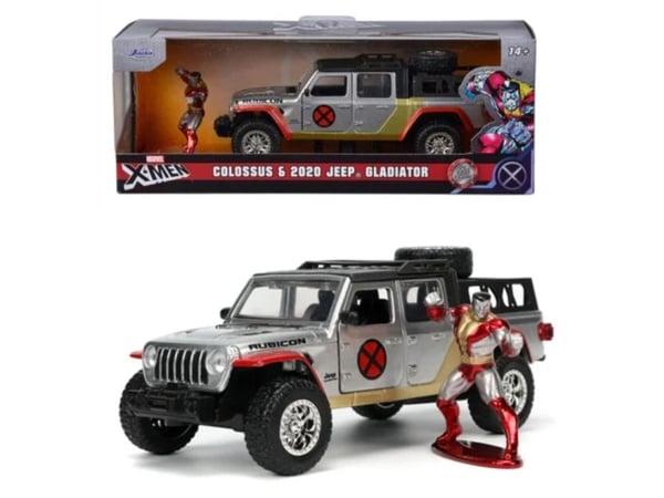 Jada Toys 253223012, Jeep, 12 År, Metall, Grå, Gul, Röd