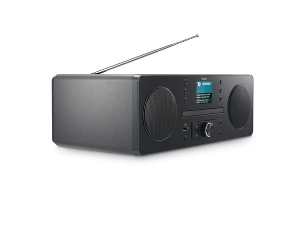 Hama DR1560CBT - DAB+ radio - 10 watt (Total) - gråsvart