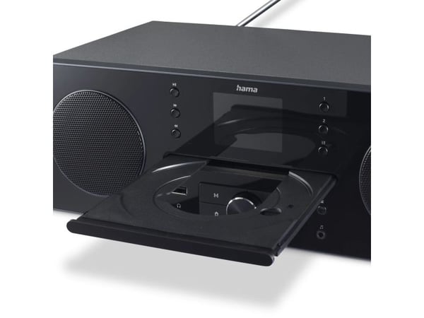 Hama DR1560CBT - DAB+ radio - 10 watt (Total) - gråsvart