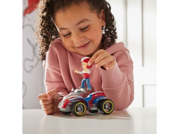 PAW Patrol PAW VHC BscVehicle Sustainable Ryder GML, Quadricycle, PAW Patrol, 3 år, Plast, Blå, Rød, Hvit