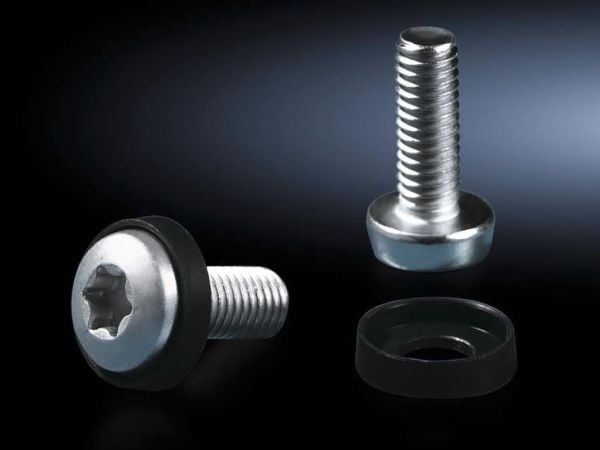 Rittal DK Multi-tooth screw M6x16 - Skruer og muttere til rack (en pakke 50)
