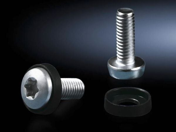 Rittal DK Multi-tooth screw M5x16 - Rackskruer og -pakninger (en pakke 50)