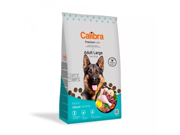 CALIBRA Dog Premium Adult Large chicken - tørfoder til hunde - 12 kg