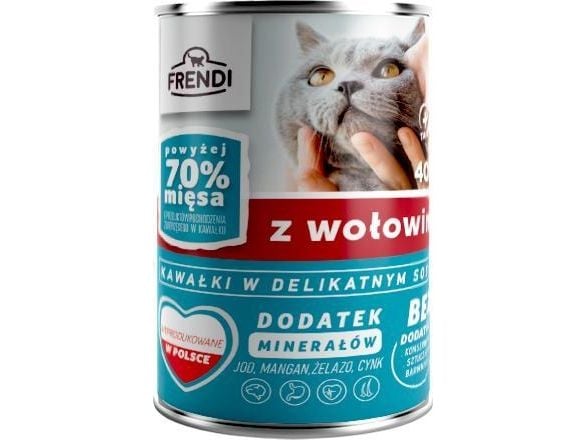 Pet Republic Frendi biff i delikat saus for katter 400g