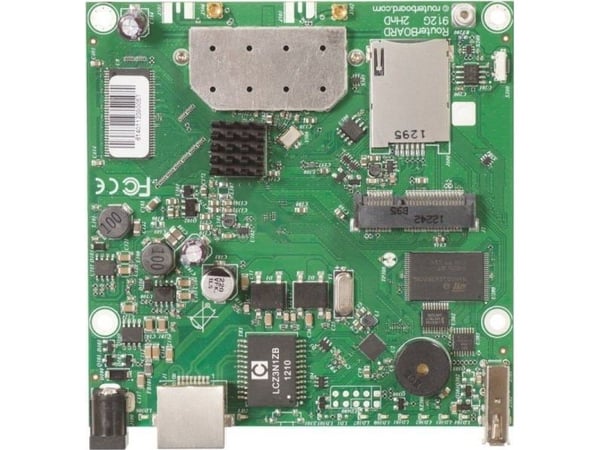 MikroTik RouterBOARD RB912UAG-2HPnD - Trådløst tilgangspunkt - Wi-Fi - 2.4 GHz - intern
