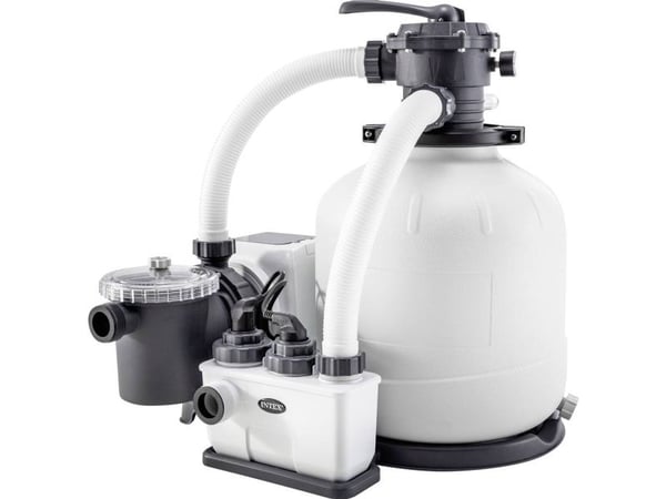 Intex 26680, Saltklorinator, Hvit, Plast, Basseng på bakken, Rund, Digitalt