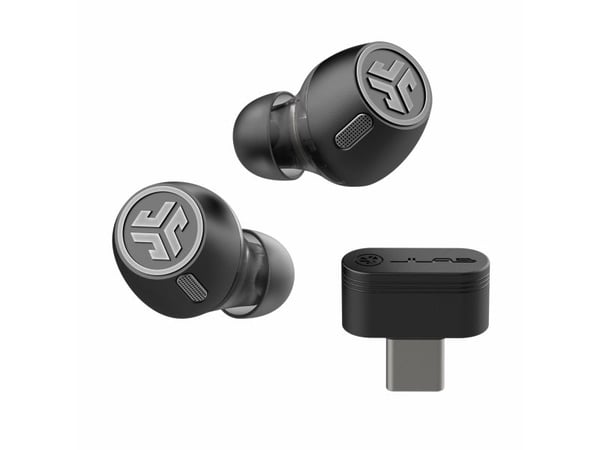 JLab Epic Lab - True wireless-hodetelefoner med mikrofon - i øret - Bluetooth
