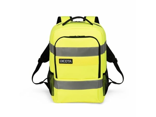 DICOTA Hi-Vis Base - Ryggsekk - 24L - 600D RPET - gul