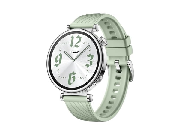 Huawei Watch GT 4 - 41 mm - rustfritt stål - smartklokke med stropp - håndleddstørrelse: 120-190 mm - display 1.32" - NFC, Bluetooth - 37 g - grønn