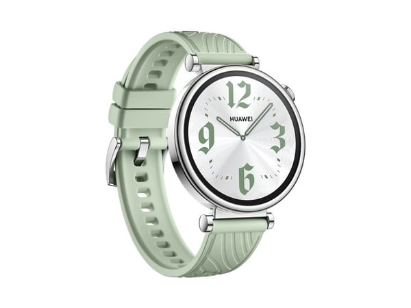 Huawei Watch GT 4 - 41 mm - rustfritt stål - smartklokke med stropp - håndleddstørrelse: 120-190 mm - display 1.32" - NFC, Bluetooth - 37 g - grønn