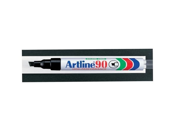 Artline 90, Svart, Plastikk, 2,5 mm