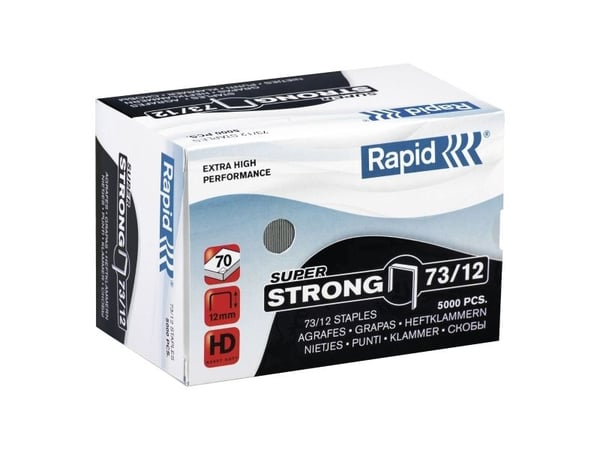 Hæfteklammer Rapid 73/12 Super Strong (5000 stk.)