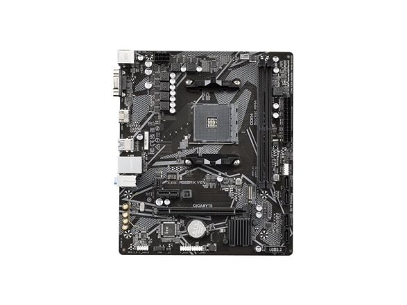 Gigabyte A520M K V2 - 1.0 - moderkort - micro ATX - Socket AM4 - AMD A520 Chipuppsättning - USB 3.2 Gen 1 - Gigabit LAN - inbyggda grafiken (CPU kr...