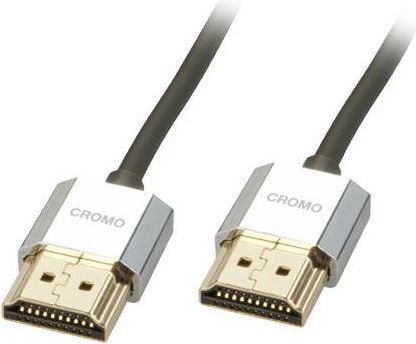 Lindy 41671, 1 m, HDMI Type A (Standard), HDMI Type A (Standard), 3D, Sort Lindy 41671, 1 m, HDMI Type A (Standard), HDMI Type A (Standard), 3D, Sort