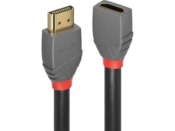 Lindy 36478, 3 m, HDMI Type A (Standard), HDMI Type A (Standard), 3D, 18 Gbit/s, Svart