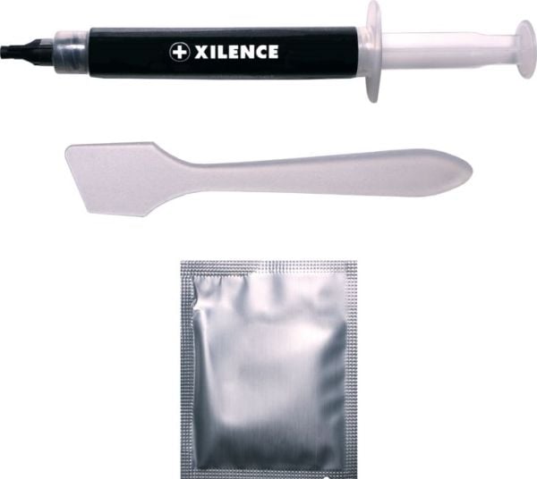 Xilence XZ018 / ZUB-XPTP, Termisk pasta, 5,15 W/m-K, Svart, Vit, 0,201 ° C/W, -30 - 280 ° C, 110 mm