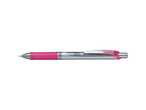 Lyijykynä pentel energize, 0,5 mm, vaaleanpunainen
