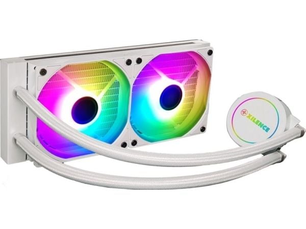 Xilence Performance A+ Series LiQuRizer LQ240.W.ARGB - Væskekjølesystem for prosessor - (for: LGA1156, AM2, AM2+, LGA1366, AM3, LGA1155, AM3+, LGA2...
