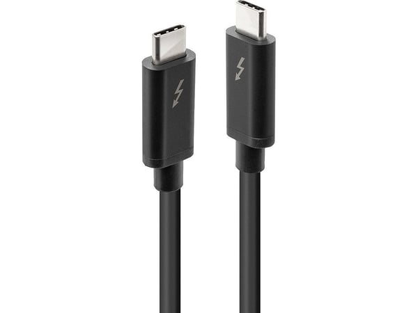 Lindy 41557, Hanstik, Hanstik, 2 m, svart, 20 Gbit/s, 4096 x 2160 pixel