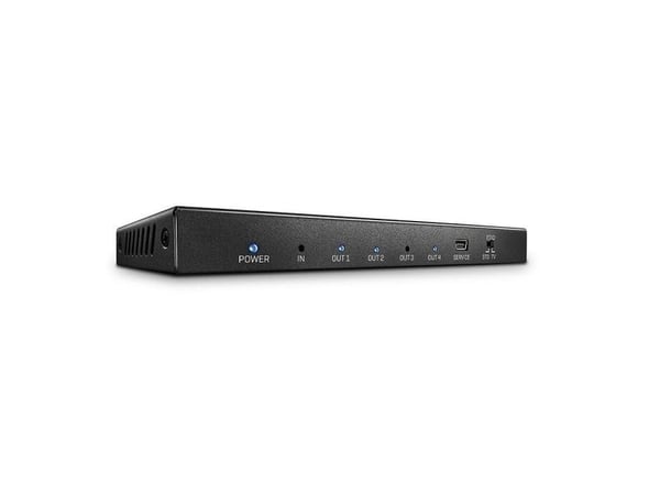 Lindy 38236, HDMI, 4x HDMI, 3840 x 2160 piksler, Sort, Metall, 4K Ultra HD